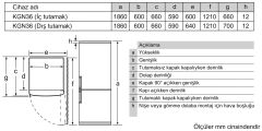 Siemens KG36NNLE0N iQ100 Alttan Donduruculu Buzdolabı A++ Inox 329L