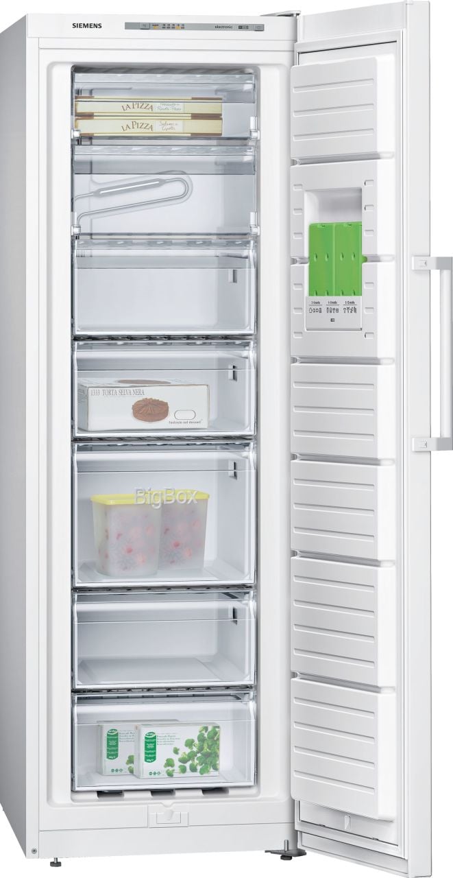 Siemens GS33VVWE0N iQ300 7 Çekmeceli Derin Dondurucu A++ Beyaz 242L