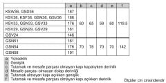 Siemens GS33VVWE0N iQ300 7 Çekmeceli Derin Dondurucu A++ Beyaz 242L