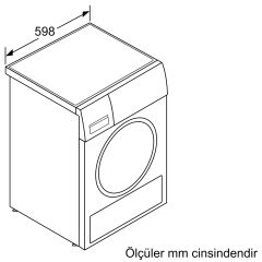 Siemens WT00H201TR i300 8KG Kurutma Makinesi Beyaz
