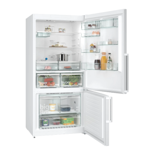 Siemens KG86NCWE0N Kombi No Frost XXL 631 lt Buzdolabı iQ500 Alttan Donduruculu Buzdolabı