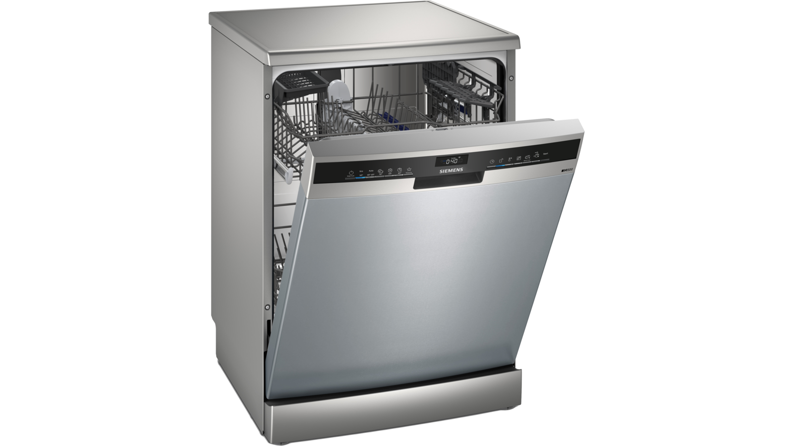Siemens SN23EI62KT iQ500 Solo Bulaşık Makinesi 60 cm Fırçalanmış çelik parmak izi tutmaz