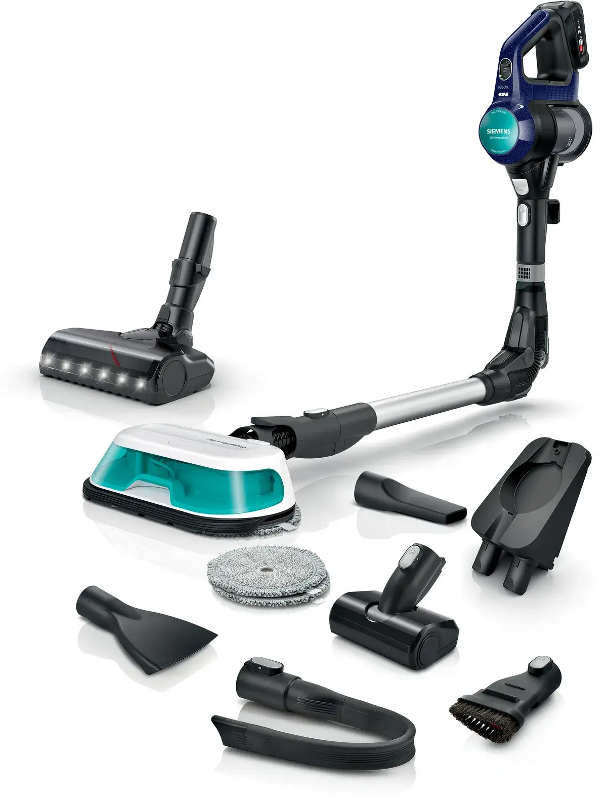 Şarjlı Süpürge iQ500 Mavi VSM120HYG