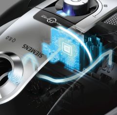 Siemens VSC7X300 Toz Torbalı 550W Premium Elektrik Süpürgesi Beyaz