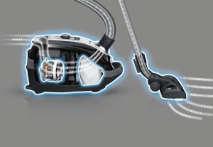 Siemens iQ700 Toz torbalı Süpürge Beyaz VSC7SIL1