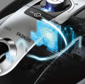 Siemens iQ700 Toz torbalı Süpürge Beyaz VSC7SIL1
