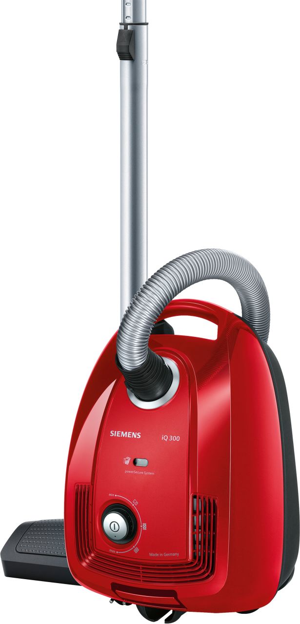 Siemens VSC3A210 iQ300 Toz Torbalı 600W Elektrik Süpürgesi Kırmızı
