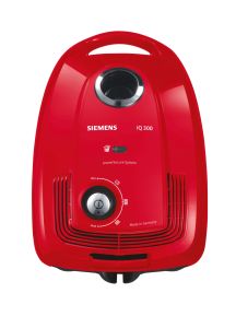 Siemens VSC3A210 iQ300 Toz Torbalı 600W Elektrik Süpürgesi Kırmızı