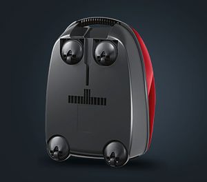 Siemens VSC3A210 iQ300 Toz Torbalı 600W Elektrik Süpürgesi Kırmızı